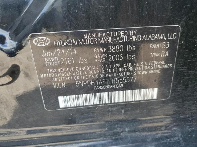 Photo 11 VIN: 5NPDH4AE1FH555577 - HYUNDAI ELANTRA SE 