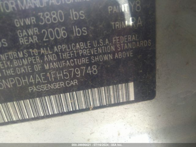 Photo 8 VIN: 5NPDH4AE1FH579748 - HYUNDAI ELANTRA 