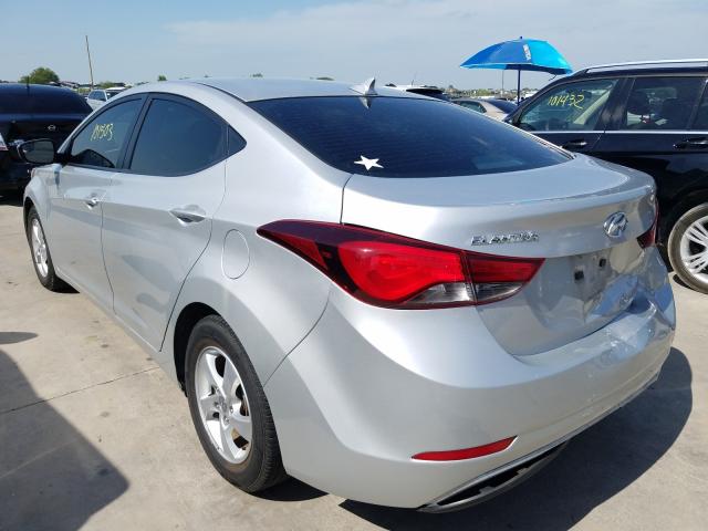 Photo 2 VIN: 5NPDH4AE1FH581421 - HYUNDAI ELANTRA SE 