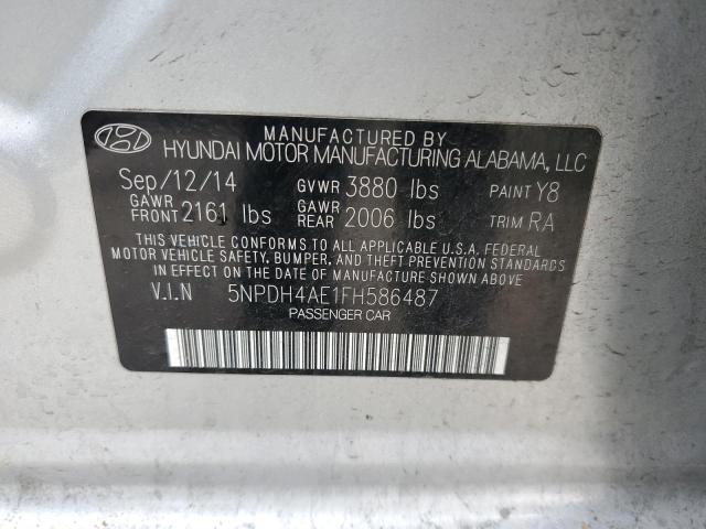 Photo 11 VIN: 5NPDH4AE1FH586487 - HYUNDAI ELANTRA 