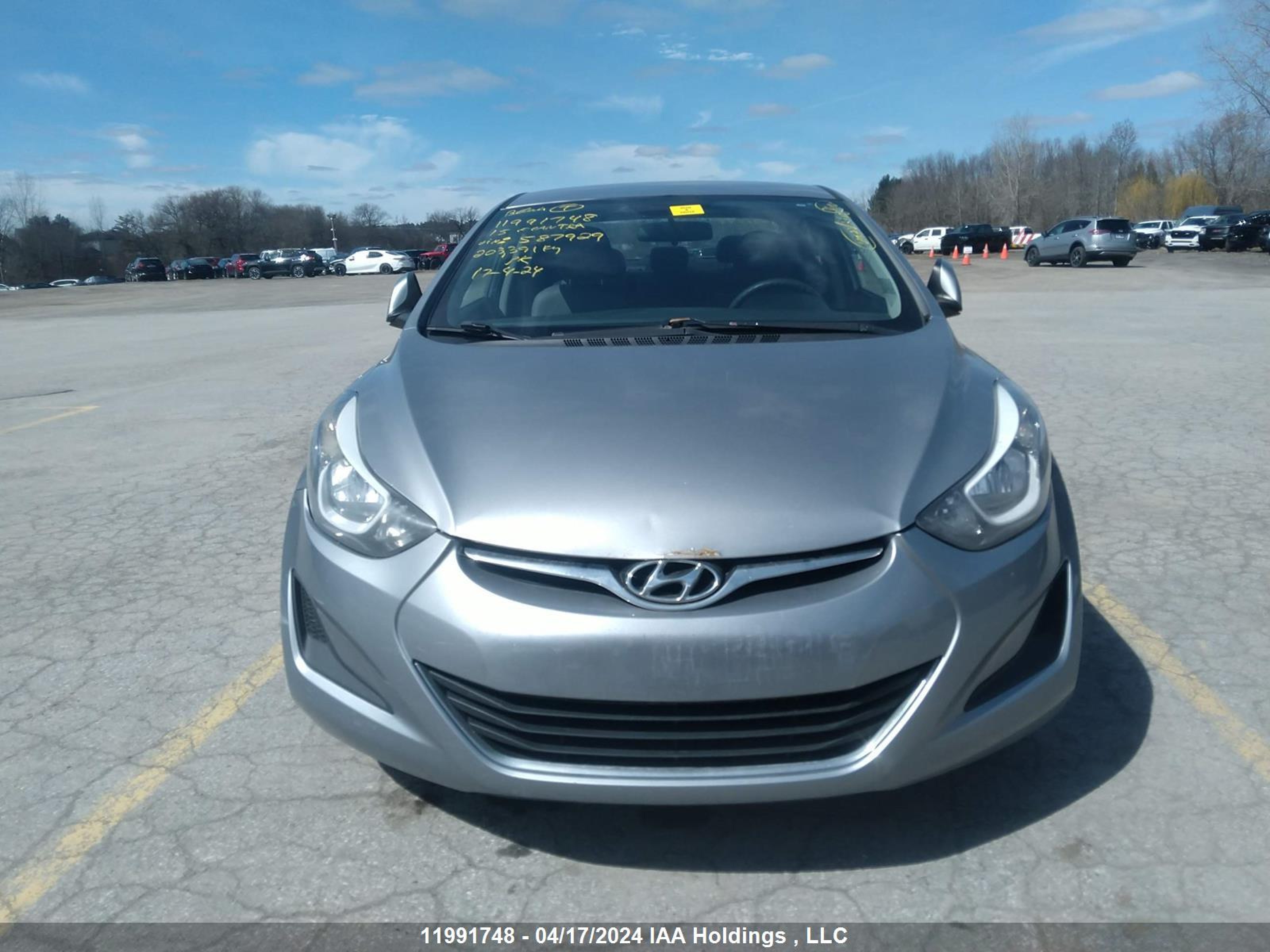 Photo 12 VIN: 5NPDH4AE1FH587929 - HYUNDAI ELANTRA 