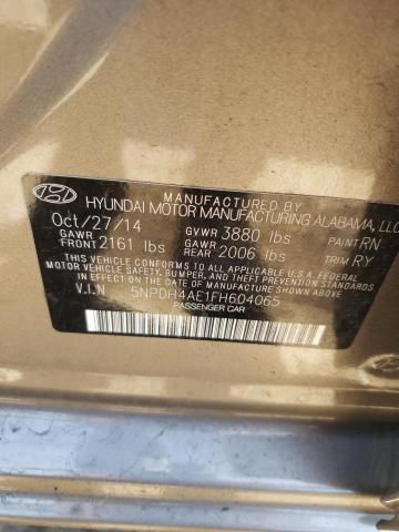 Photo 11 VIN: 5NPDH4AE1FH604065 - HYUNDAI ELANTRA SE 