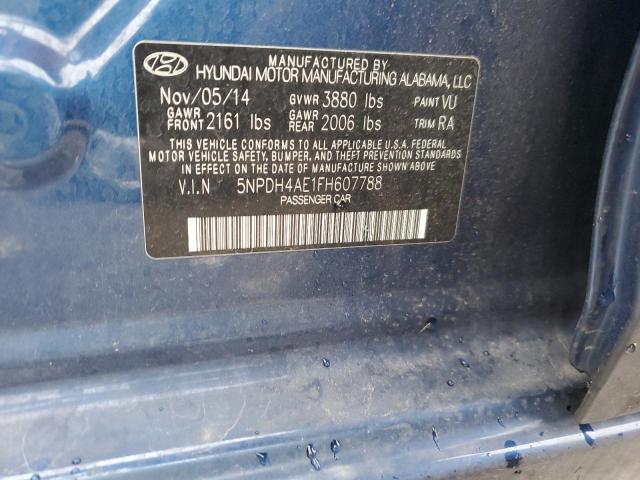 Photo 11 VIN: 5NPDH4AE1FH607788 - HYUNDAI ELANTRA 