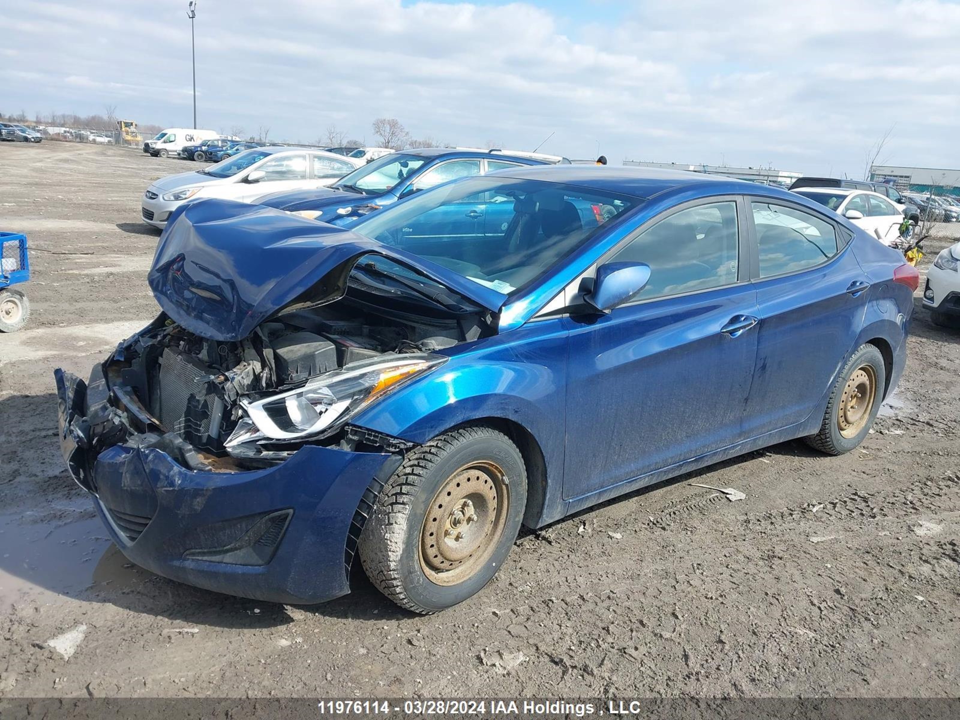 Photo 1 VIN: 5NPDH4AE1FH616958 - HYUNDAI ELANTRA 