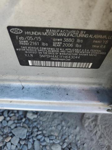 Photo 11 VIN: 5NPDH4AE1FH643044 - HYUNDAI ELANTRA SE 