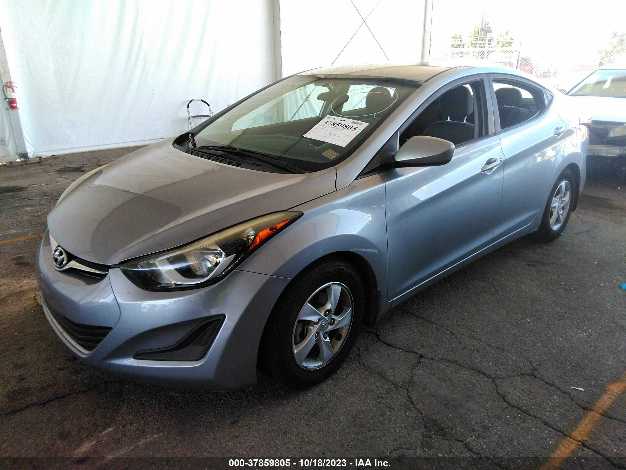 Photo 1 VIN: 5NPDH4AE1FH646638 - HYUNDAI ELANTRA 