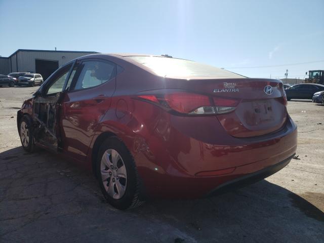 Photo 2 VIN: 5NPDH4AE1GH664137 - HYUNDAI ELANTRA SE 