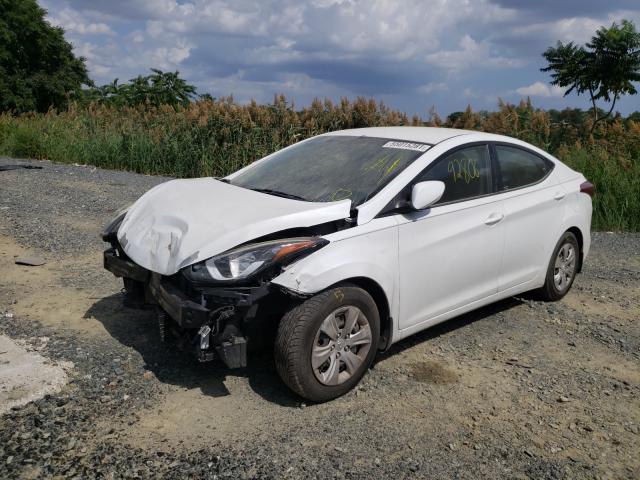 Photo 1 VIN: 5NPDH4AE1GH665806 - HYUNDAI ELANTRA SE 