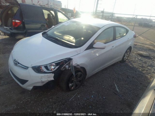 Photo 1 VIN: 5NPDH4AE1GH666356 - HYUNDAI ELANTRA 