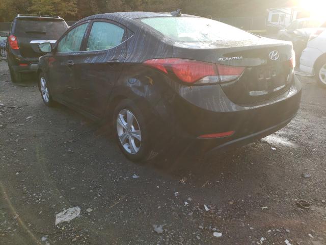 Photo 2 VIN: 5NPDH4AE1GH675428 - HYUNDAI ELANTRA SE 