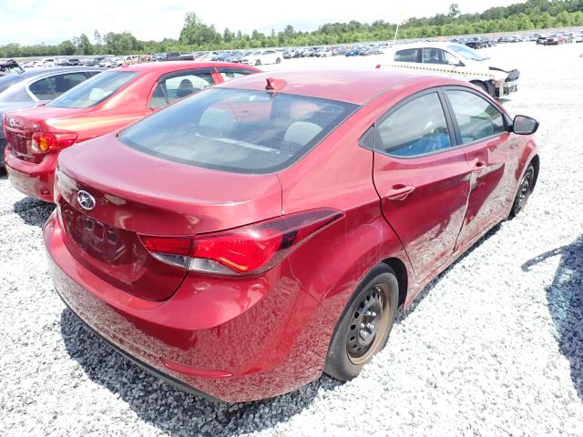 Photo 3 VIN: 5NPDH4AE1GH677292 - HYUNDAI ELANTRA SE 