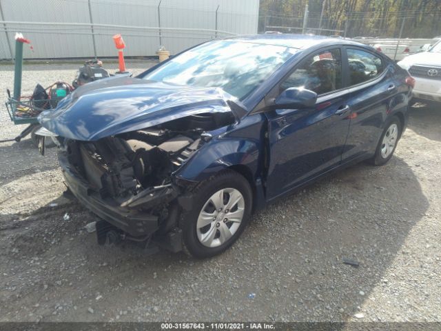 Photo 1 VIN: 5NPDH4AE1GH678636 - HYUNDAI ELANTRA 