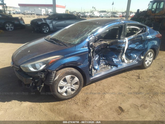 Photo 1 VIN: 5NPDH4AE1GH679124 - HYUNDAI ELANTRA 