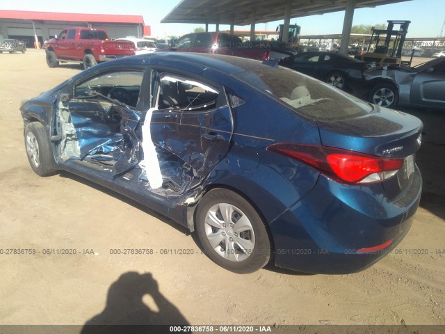 Photo 2 VIN: 5NPDH4AE1GH679124 - HYUNDAI ELANTRA 