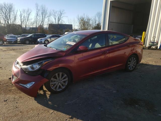 Photo 1 VIN: 5NPDH4AE1GH689409 - HYUNDAI ELANTRA 