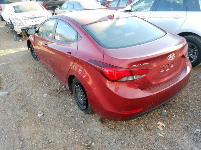 Photo 2 VIN: 5NPDH4AE1GH690592 - HYUNDAI ELANTRA SE 