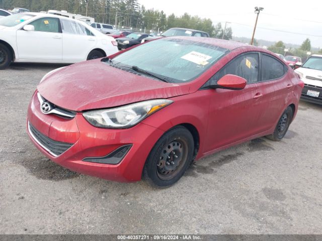 Photo 1 VIN: 5NPDH4AE1GH706709 - HYUNDAI ELANTRA 