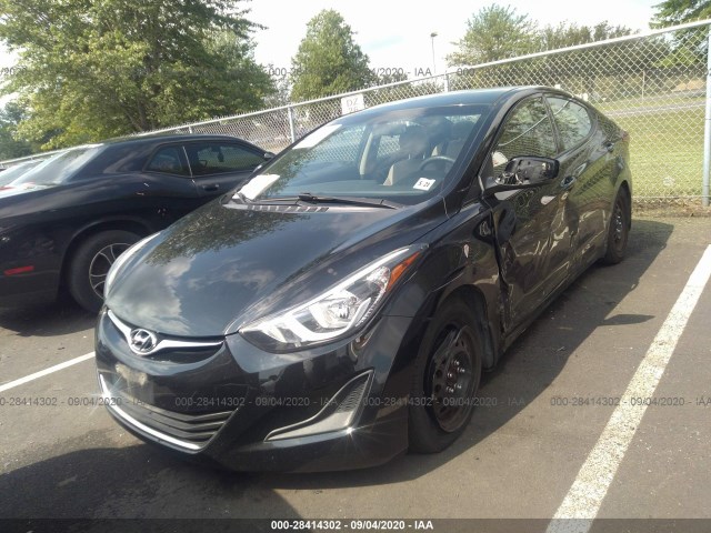 Photo 1 VIN: 5NPDH4AE1GH711294 - HYUNDAI ELANTRA 