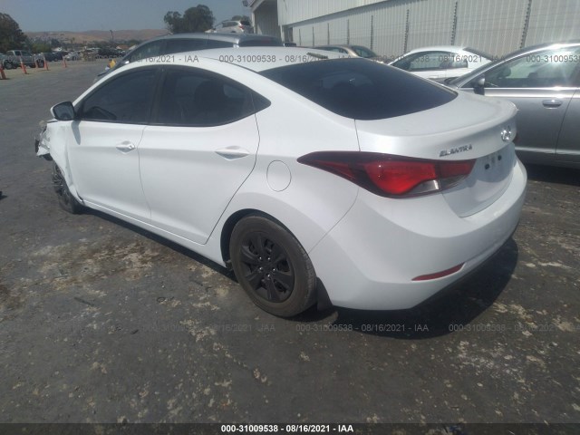 Photo 2 VIN: 5NPDH4AE1GH721615 - HYUNDAI ELANTRA 