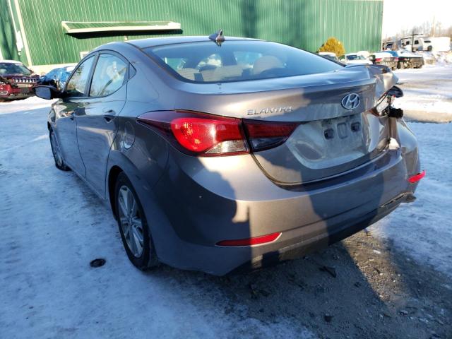 Photo 2 VIN: 5NPDH4AE1GH721761 - HYUNDAI ELANTRA SE 