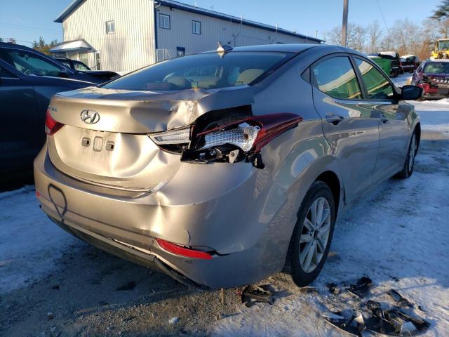 Photo 3 VIN: 5NPDH4AE1GH721761 - HYUNDAI ELANTRA SE 