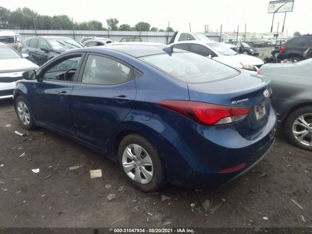 Photo 2 VIN: 5NPDH4AE1GH739385 - HYUNDAI ELANTRA 