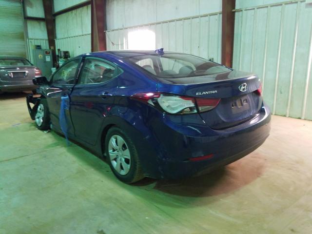 Photo 2 VIN: 5NPDH4AE1GH741704 - HYUNDAI ELANTRA SE 