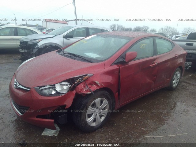 Photo 1 VIN: 5NPDH4AE1GH744229 - HYUNDAI ELANTRA 