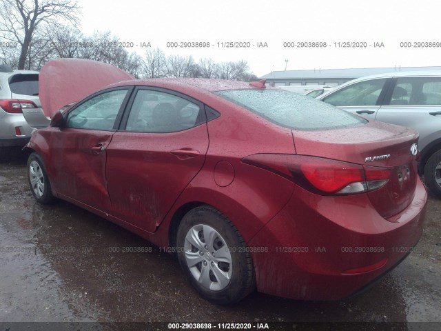 Photo 2 VIN: 5NPDH4AE1GH744229 - HYUNDAI ELANTRA 