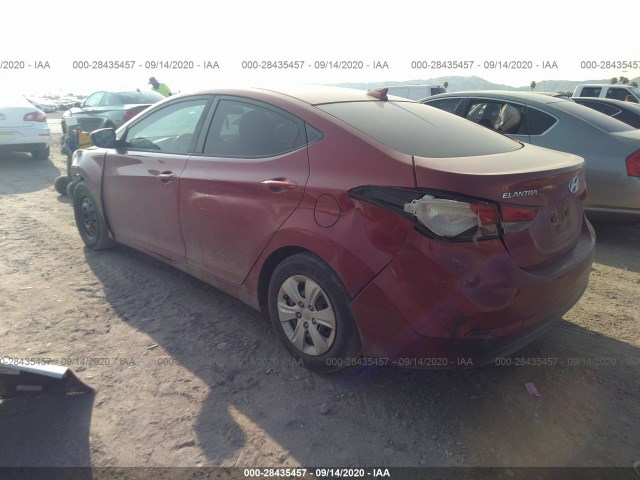 Photo 2 VIN: 5NPDH4AE1GH754808 - HYUNDAI ELANTRA 