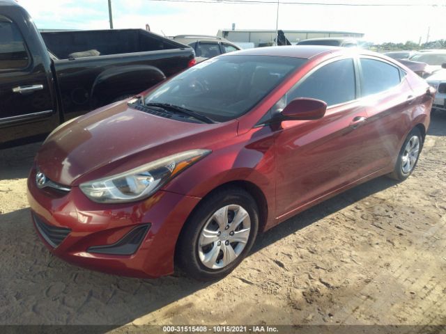 Photo 1 VIN: 5NPDH4AE1GH767316 - HYUNDAI ELANTRA 