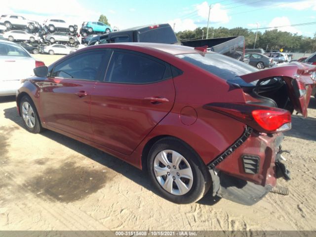 Photo 2 VIN: 5NPDH4AE1GH767316 - HYUNDAI ELANTRA 