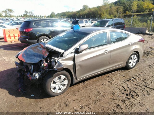 Photo 1 VIN: 5NPDH4AE1GH776078 - HYUNDAI ELANTRA 