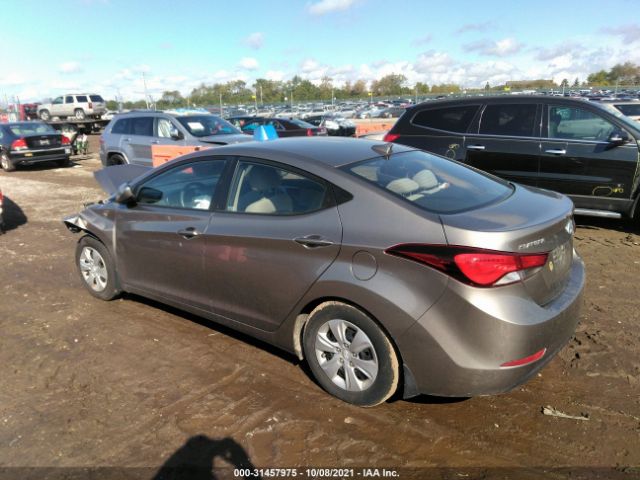 Photo 2 VIN: 5NPDH4AE1GH776078 - HYUNDAI ELANTRA 