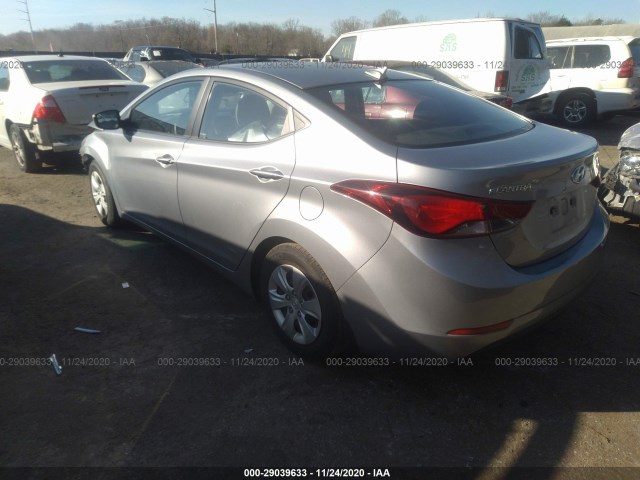 Photo 2 VIN: 5NPDH4AE1GH783323 - HYUNDAI ELANTRA 