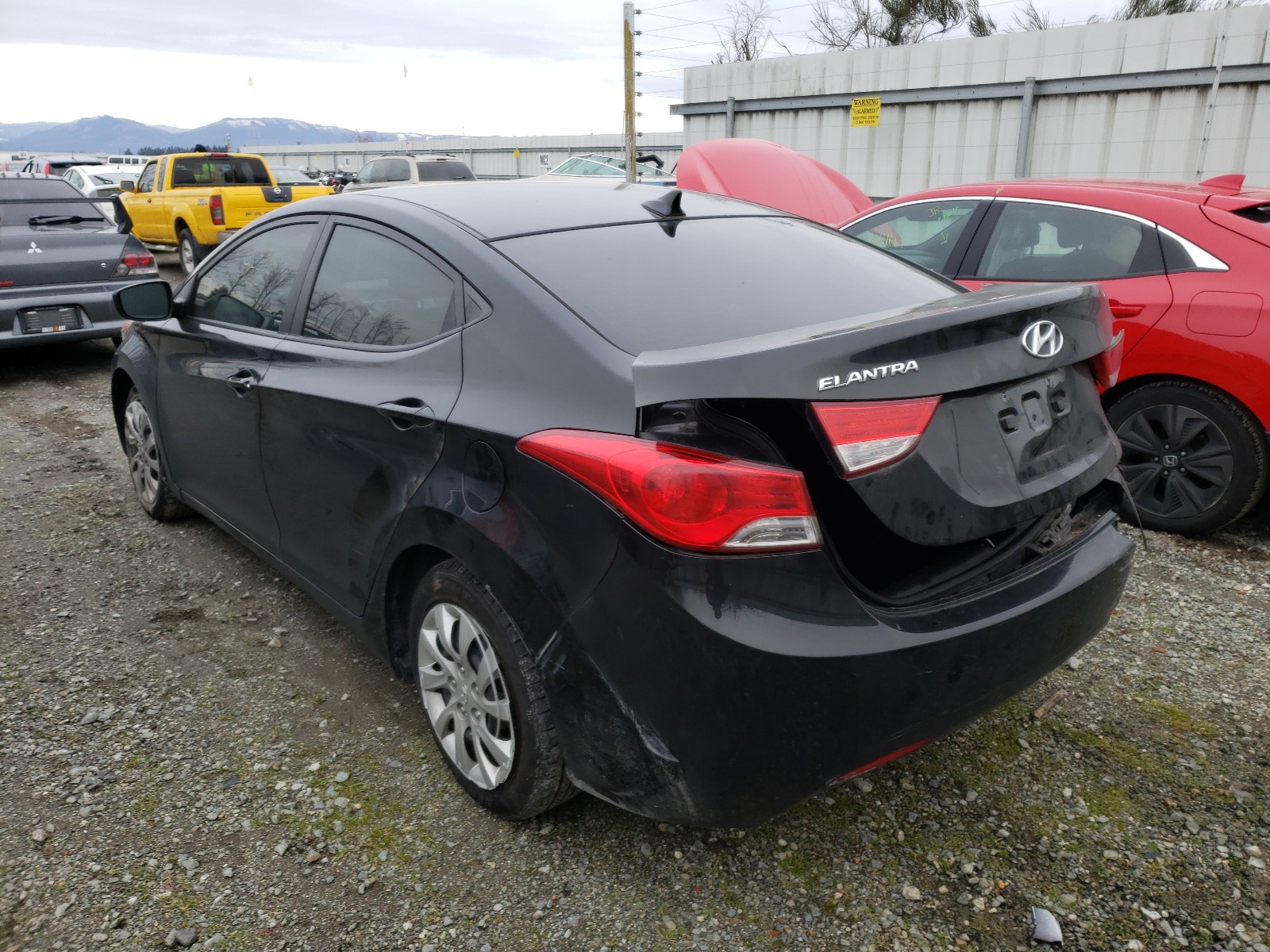 Photo 2 VIN: 5NPDH4AE2BH054952 - HYUNDAI ELANTRA GL 