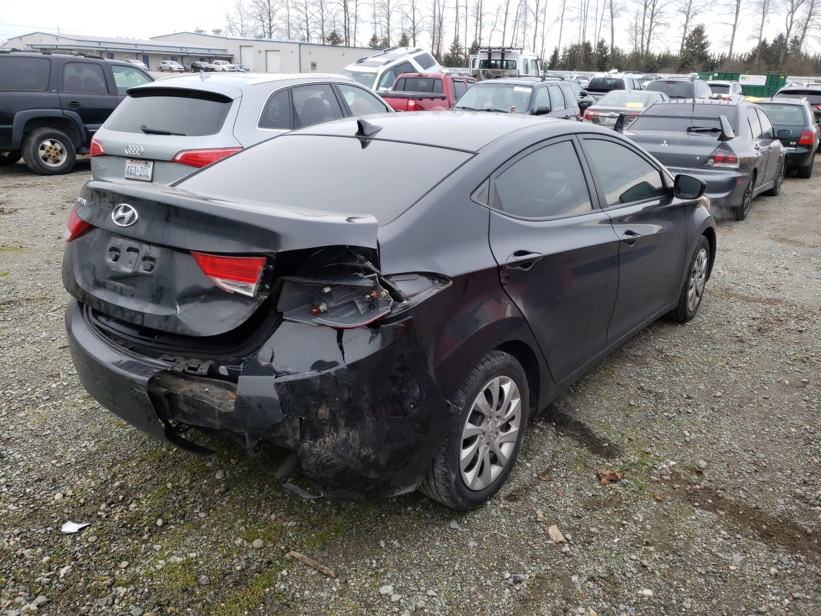 Photo 3 VIN: 5NPDH4AE2BH054952 - HYUNDAI ELANTRA GL 