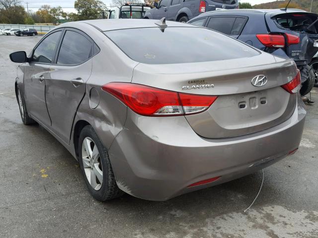 Photo 2 VIN: 5NPDH4AE2BH055261 - HYUNDAI ELANTRA GL 