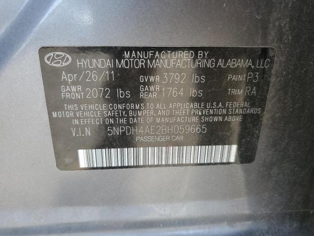 Photo 11 VIN: 5NPDH4AE2BH059665 - HYUNDAI ELANTRA 