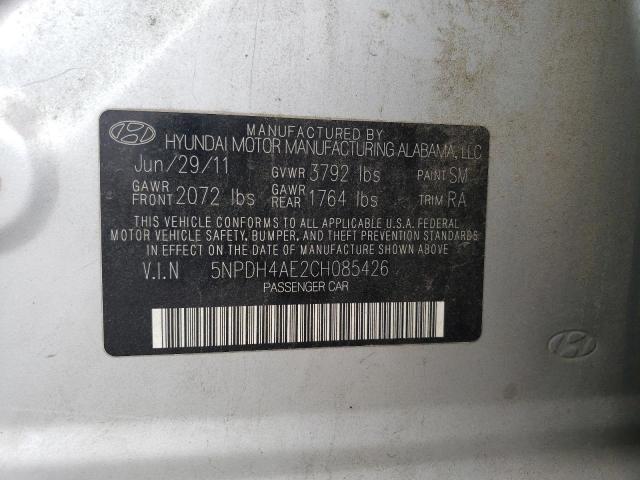 Photo 11 VIN: 5NPDH4AE2CH085426 - HYUNDAI ELANTRA GL 