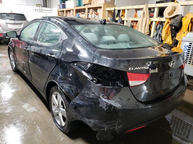 Photo 2 VIN: 5NPDH4AE2DH185365 - HYUNDAI ELANTRA GL 