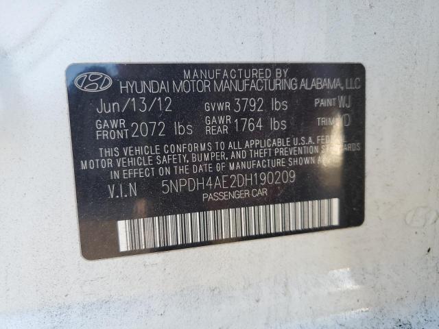 Photo 11 VIN: 5NPDH4AE2DH190209 - HYUNDAI ELANTRA 