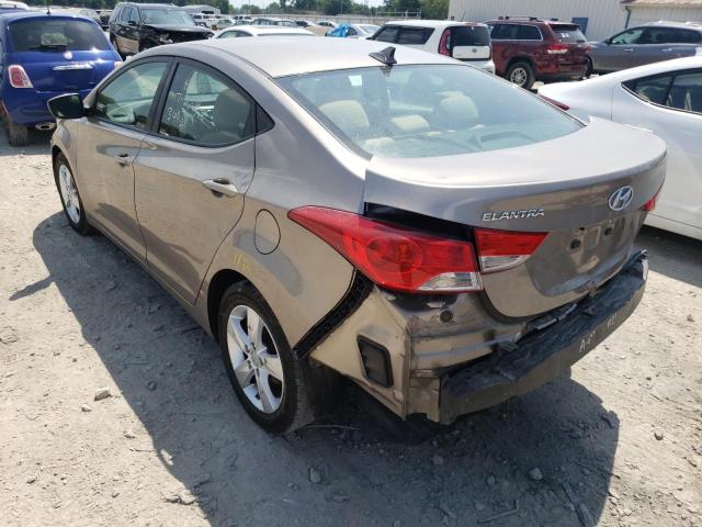 Photo 2 VIN: 5NPDH4AE2DH204688 - HYUNDAI ELANTRA GL 