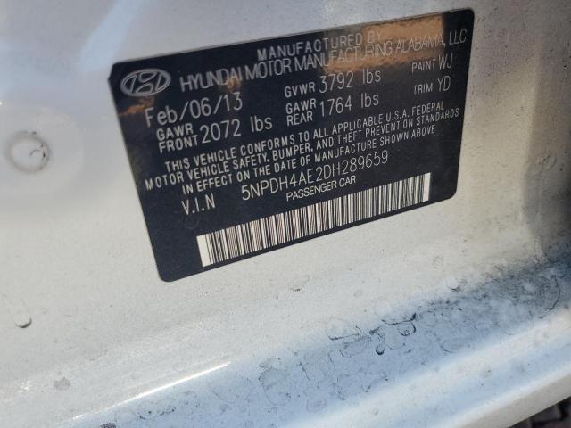 Photo 11 VIN: 5NPDH4AE2DH289659 - HYUNDAI ELANTRA 