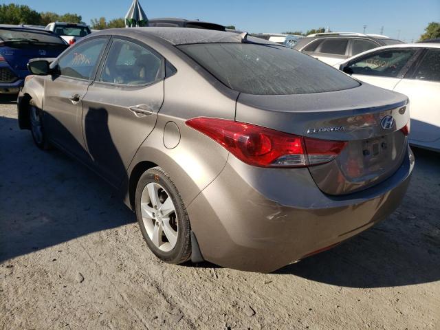 Photo 2 VIN: 5NPDH4AE2DH293694 - HYUNDAI ELANTRA GL 