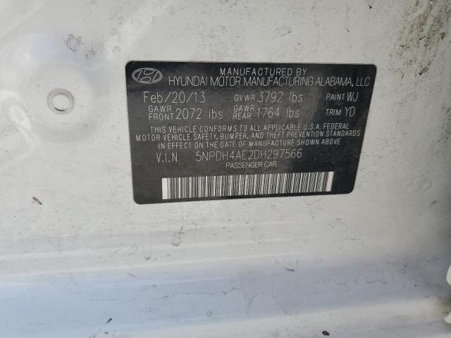 Photo 11 VIN: 5NPDH4AE2DH297566 - HYUNDAI ELANTRA 