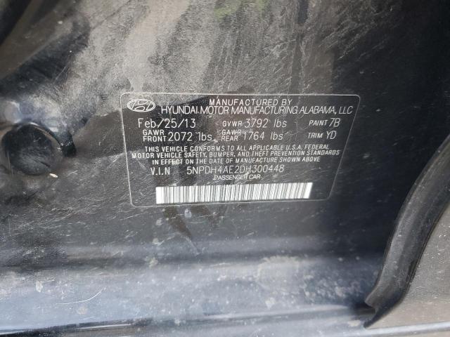 Photo 12 VIN: 5NPDH4AE2DH300448 - HYUNDAI ELANTRA 