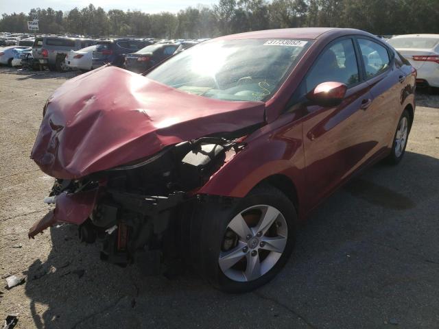 Photo 1 VIN: 5NPDH4AE2DH320649 - HYUNDAI ELANTRA GL 