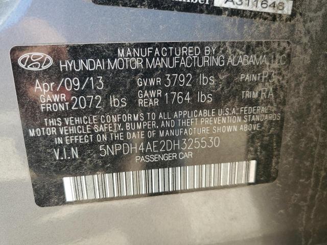 Photo 11 VIN: 5NPDH4AE2DH325530 - HYUNDAI ELANTRA GL 