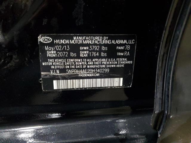 Photo 11 VIN: 5NPDH4AE2DH340299 - HYUNDAI ELANTRA 